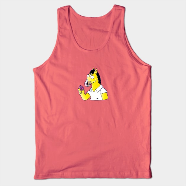 Homer Horseman & Prickly Muffin Tank Top by relaxthehounds